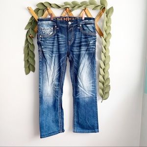 Rock Revival Matthew Straight Leg Jeans 36/30